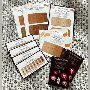 Lot of Charlotte Tilbury sample cards